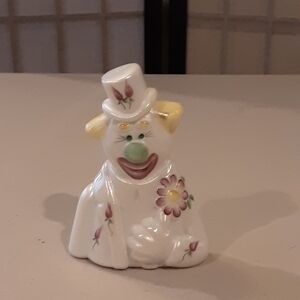 Fenton Glass Clown Figurine